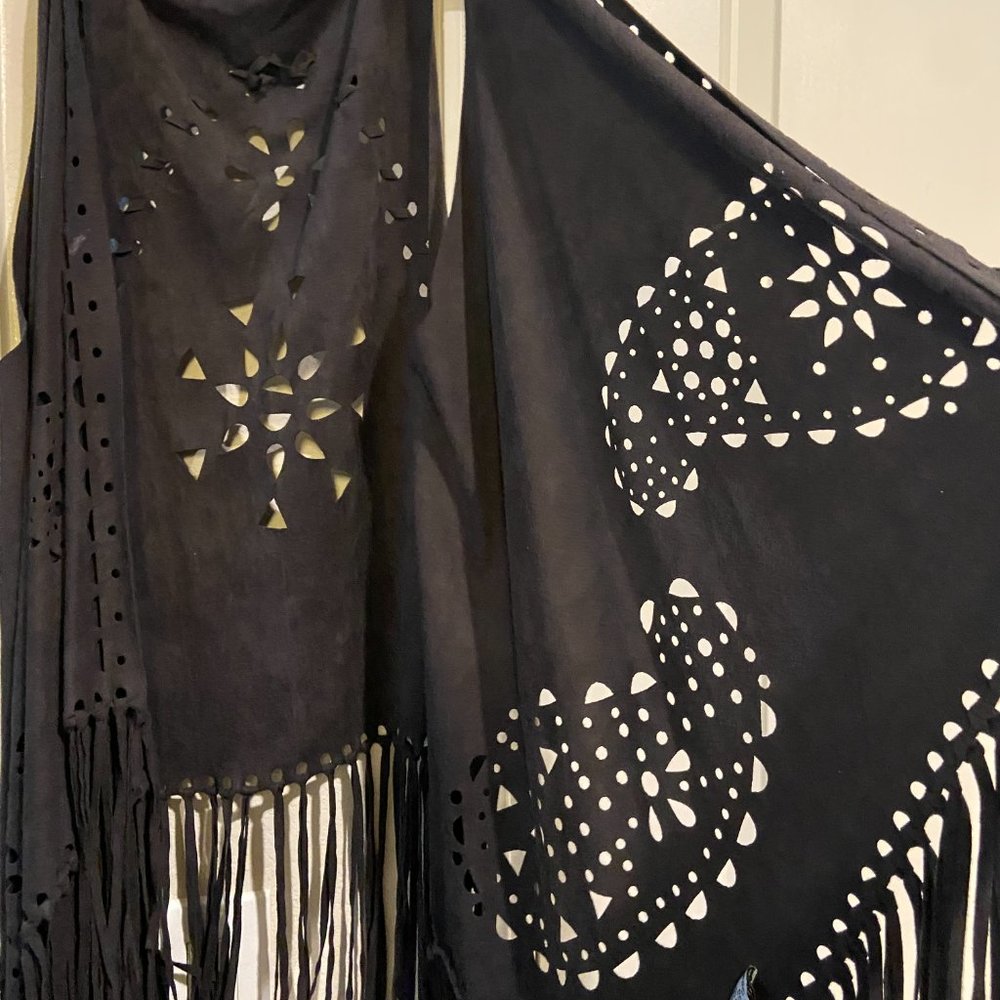 Fringe Suede Vest